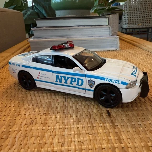 Die-Cast Dodge Charger NYPD Toy Car Fleet Vehicle - Picture 2 of 7